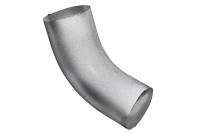 Колено трубы 60º GL PE 125/90 мм металлическое (Zn)