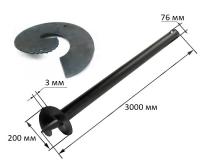 Свая винтовая сварная 76/3000