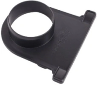 Торцевая заглушка канала 110 с отводом Альтадренаж (Чёрный)